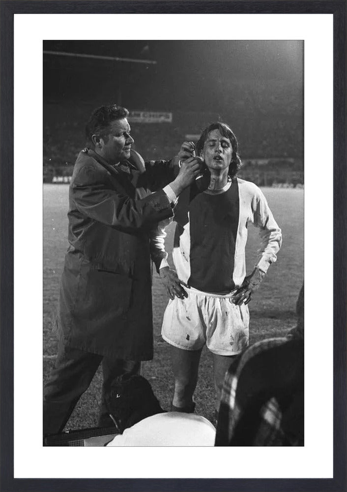 Johan Cruijff in de Halve Finale - 1971