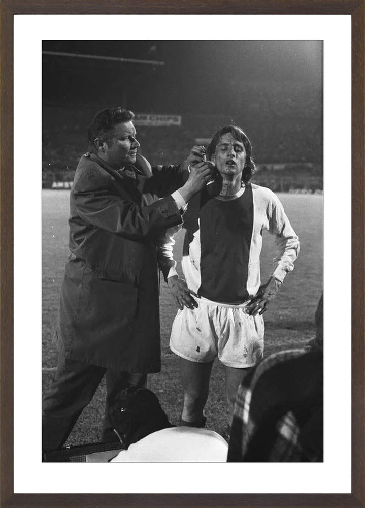 Johan Cruijff in de Halve Finale - 1971