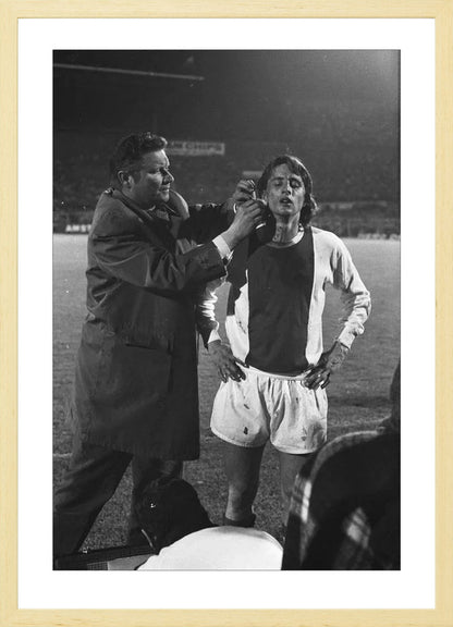 Johan Cruijff in de Halve Finale - 1971