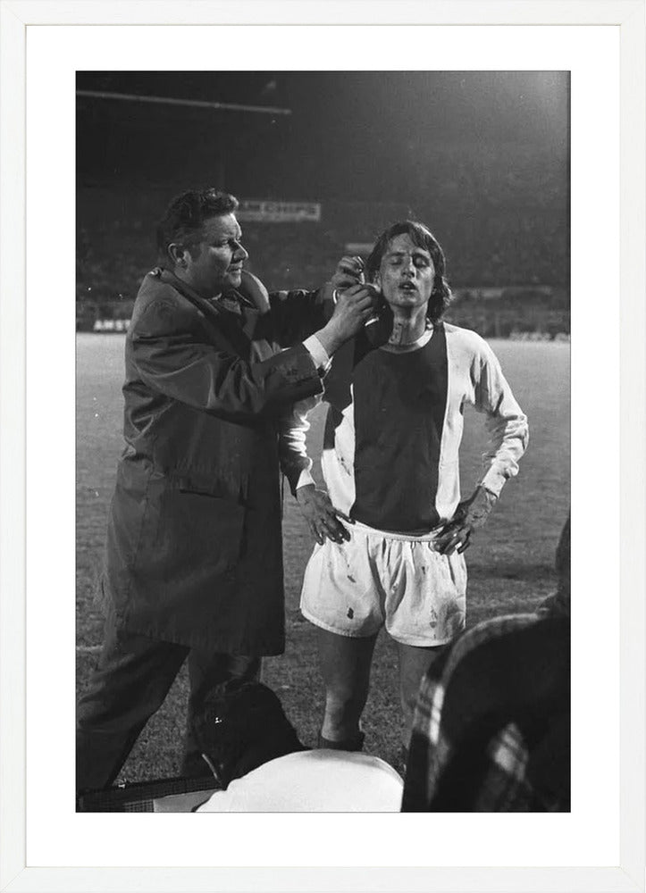 Johan Cruijff in de Halve Finale - 1971