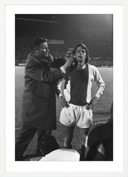 Johan Cruijff in de Halve Finale - 1971