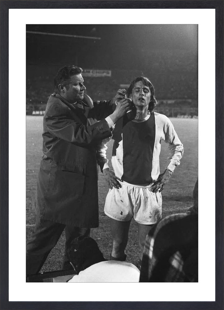 Johan Cruijff in de Halve Finale - 1971