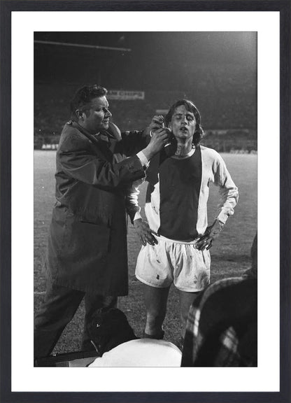 Johan Cruijff in de Halve Finale - 1971
