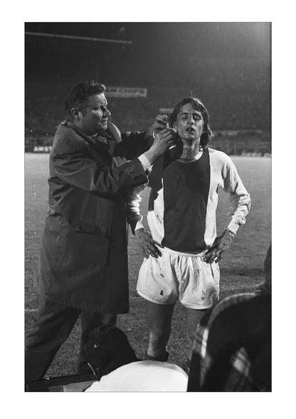 Johan Cruijff in de Halve Finale - 1971