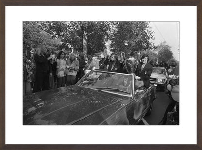 Keizer, Cruijff en Swart met de Europa Cup - 1972