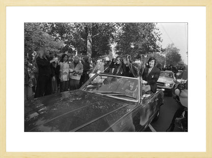 Keizer, Cruijff en Swart met de Europa Cup - 1972