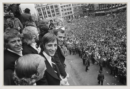 Johan Cruijff op het Leidseplein - 1974