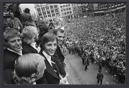 Johan Cruijff op het Leidseplein - 1974