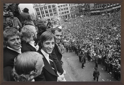 Johan Cruijff op het Leidseplein - 1974