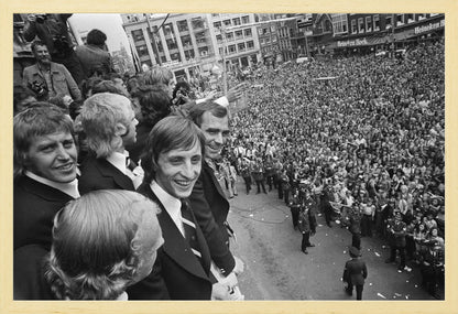Johan Cruijff op het Leidseplein - 1974