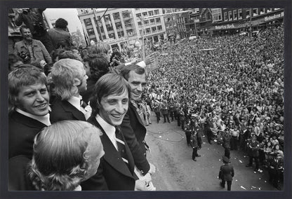 Johan Cruijff op het Leidseplein - 1974