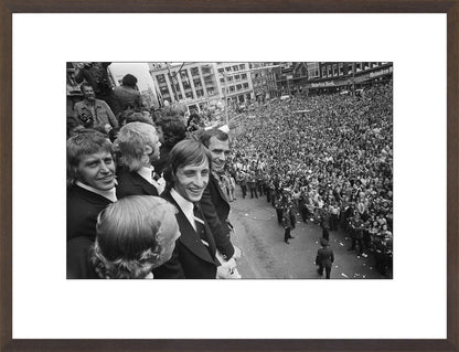 Johan Cruijff op het Leidseplein - 1974