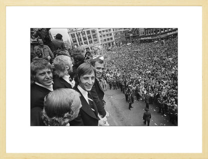 Johan Cruijff op het Leidseplein - 1974