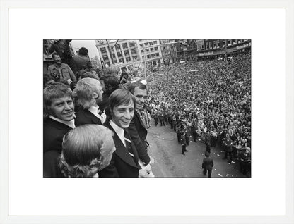 Johan Cruijff op het Leidseplein - 1974