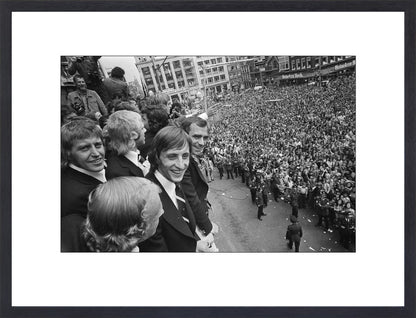 Johan Cruijff op het Leidseplein - 1974
