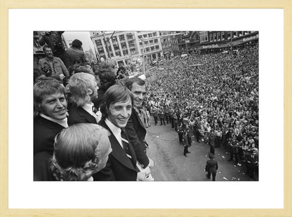 Johan Cruijff op het Leidseplein - 1974