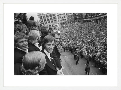 Johan Cruijff op het Leidseplein - 1974