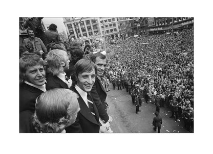 Johan Cruijff op het Leidseplein - 1974