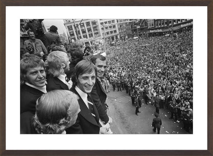 Johan Cruijff op het Leidseplein - 1974