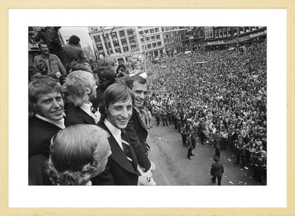 Johan Cruijff op het Leidseplein - 1974