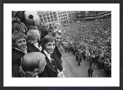 Johan Cruijff op het Leidseplein - 1974
