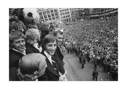 Johan Cruijff op het Leidseplein - 1974