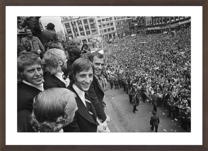 Johan Cruijff op het Leidseplein - 1974