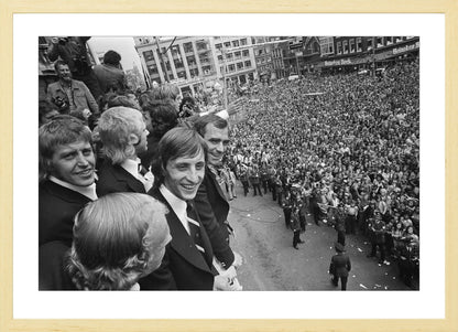 Johan Cruijff op het Leidseplein - 1974