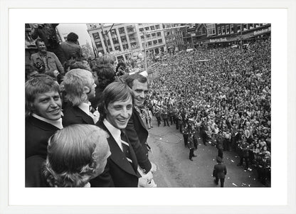 Johan Cruijff op het Leidseplein - 1974