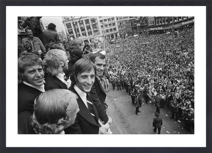 Johan Cruijff op het Leidseplein - 1974