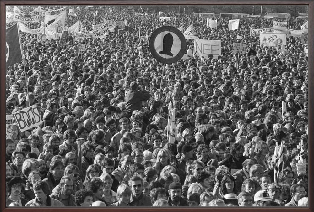 Vredesdemonstratie op het Malieveld - 1983