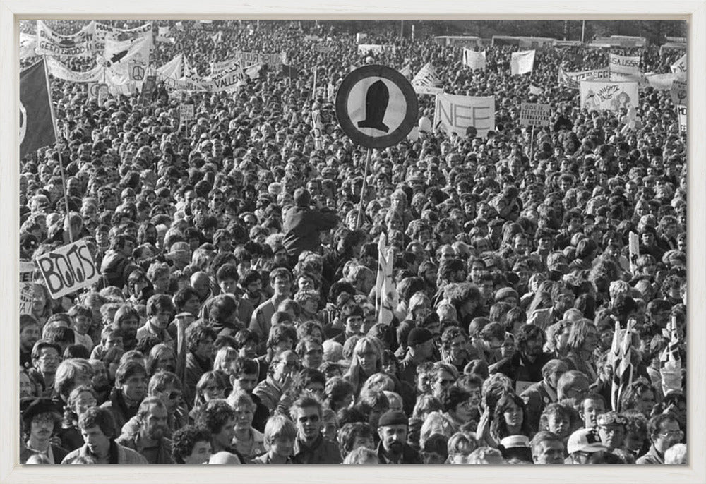 Vredesdemonstratie op het Malieveld - 1983