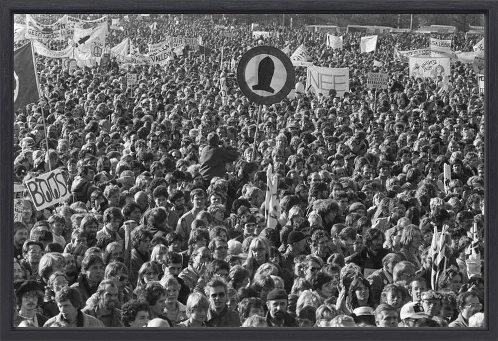 Vredesdemonstratie op het Malieveld - 1983
