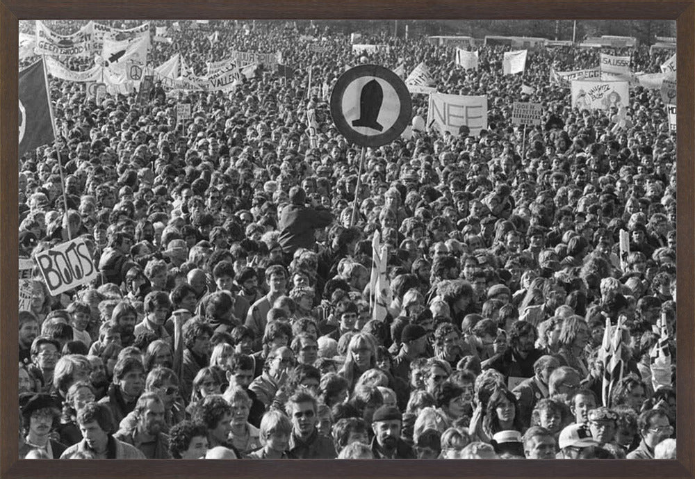 Vredesdemonstratie op het Malieveld - 1983