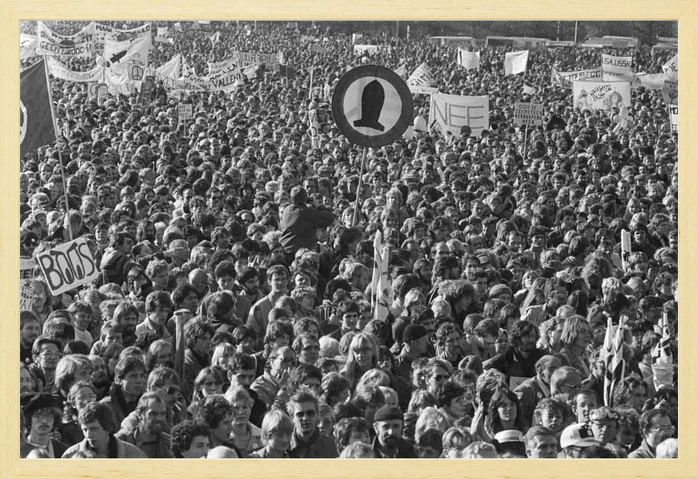Vredesdemonstratie op het Malieveld - 1983