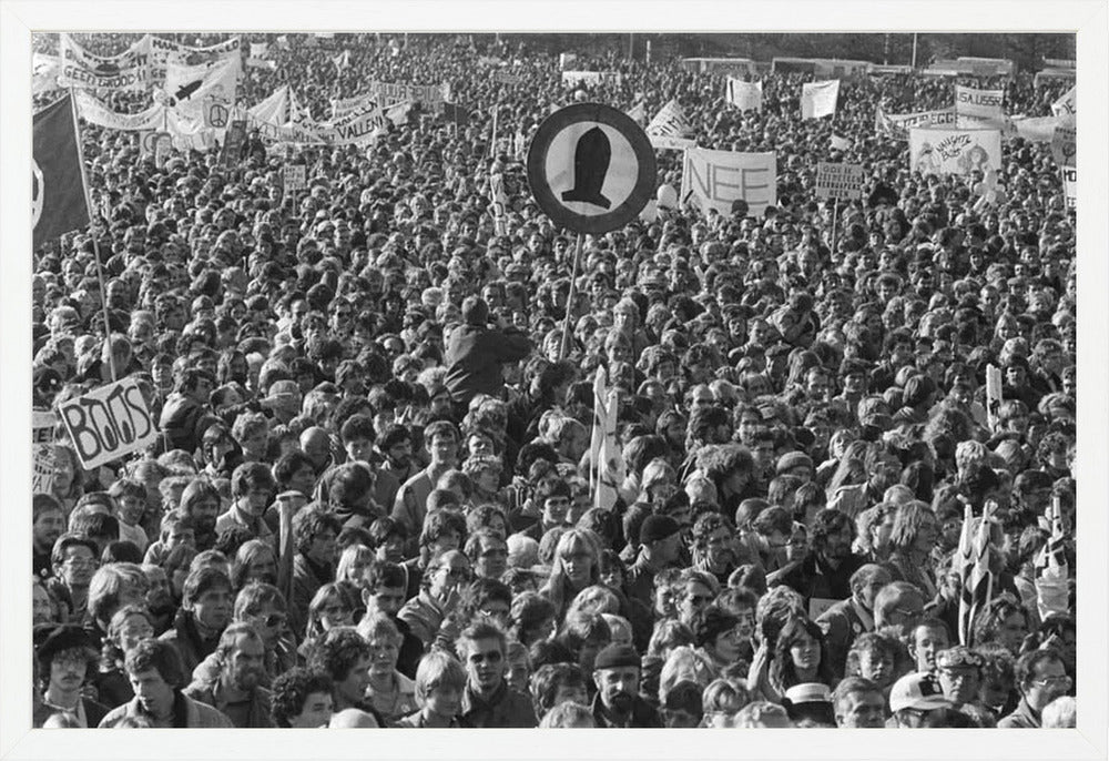 Vredesdemonstratie op het Malieveld - 1983