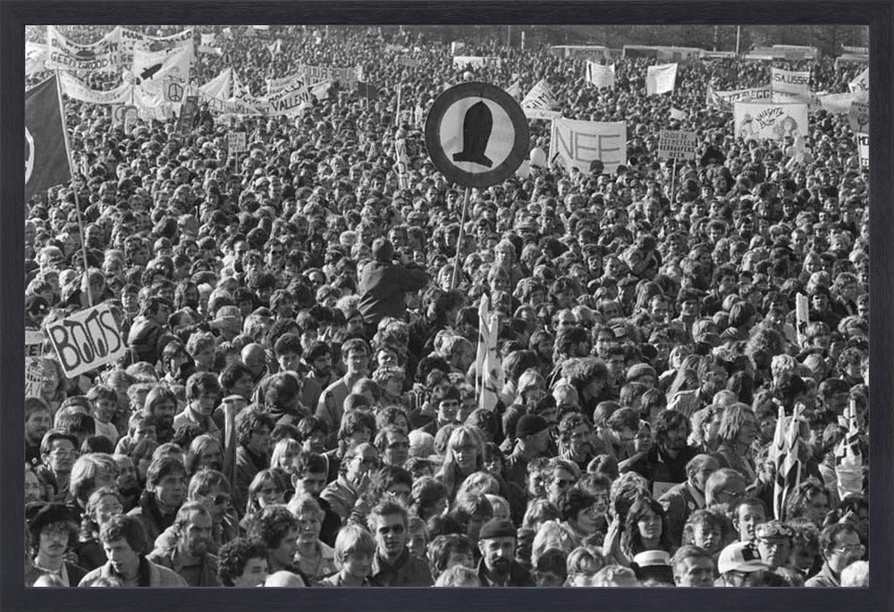 Vredesdemonstratie op het Malieveld - 1983
