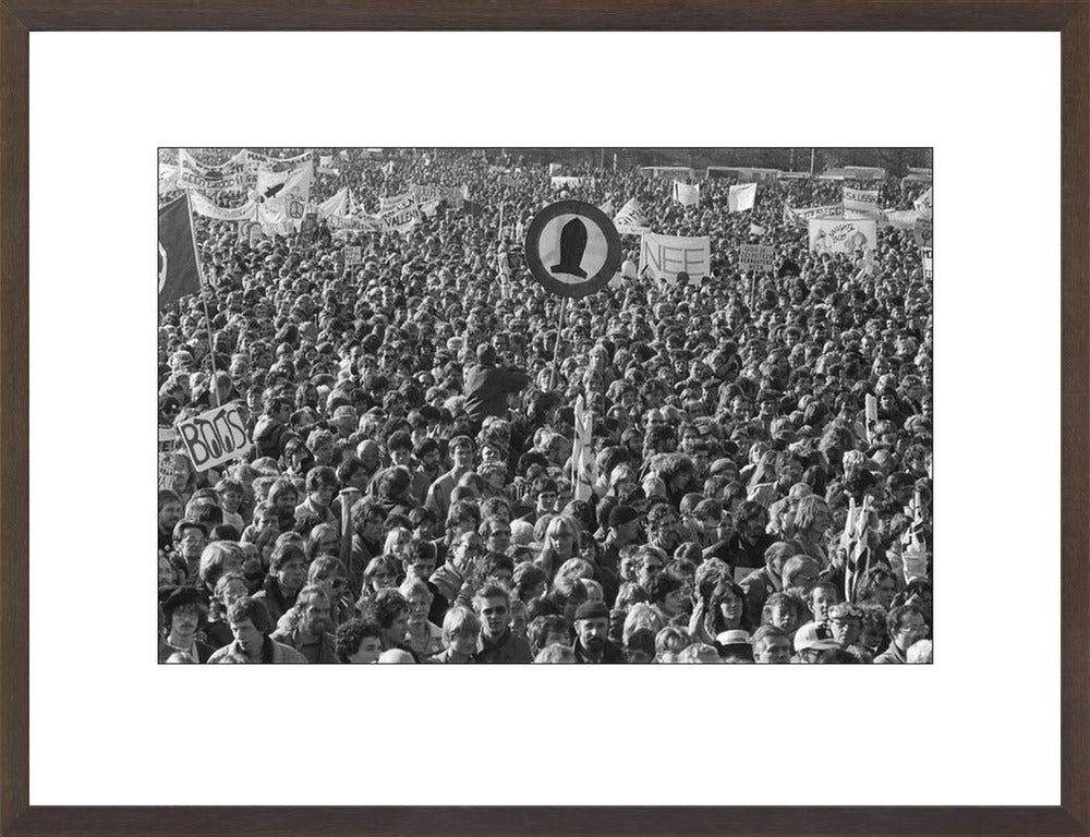 Vredesdemonstratie op het Malieveld - 1983