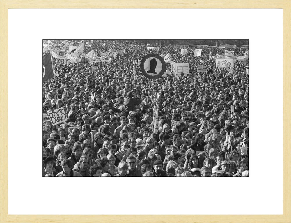 Vredesdemonstratie op het Malieveld - 1983