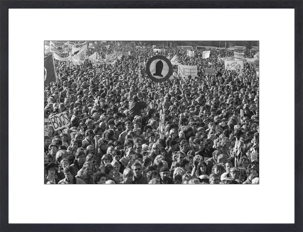 Vredesdemonstratie op het Malieveld - 1983