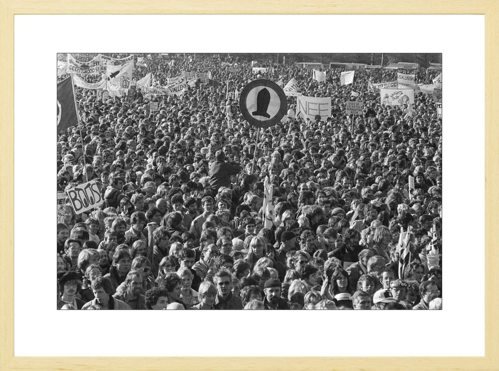 Vredesdemonstratie op het Malieveld - 1983