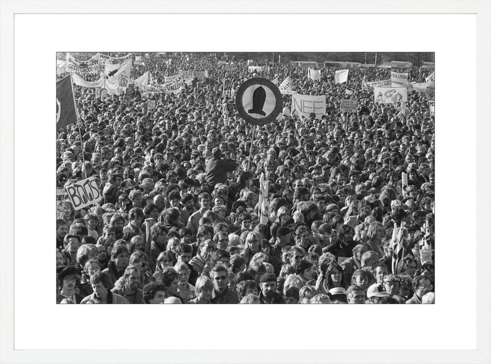 Vredesdemonstratie op het Malieveld - 1983