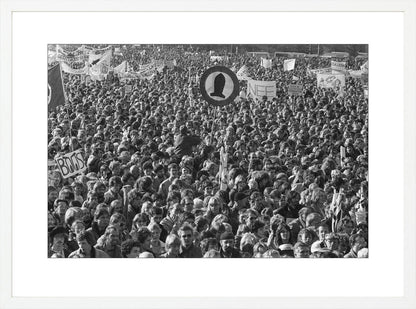 Vredesdemonstratie op het Malieveld - 1983