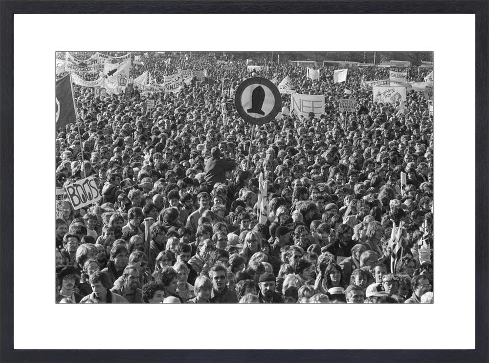 Vredesdemonstratie op het Malieveld - 1983