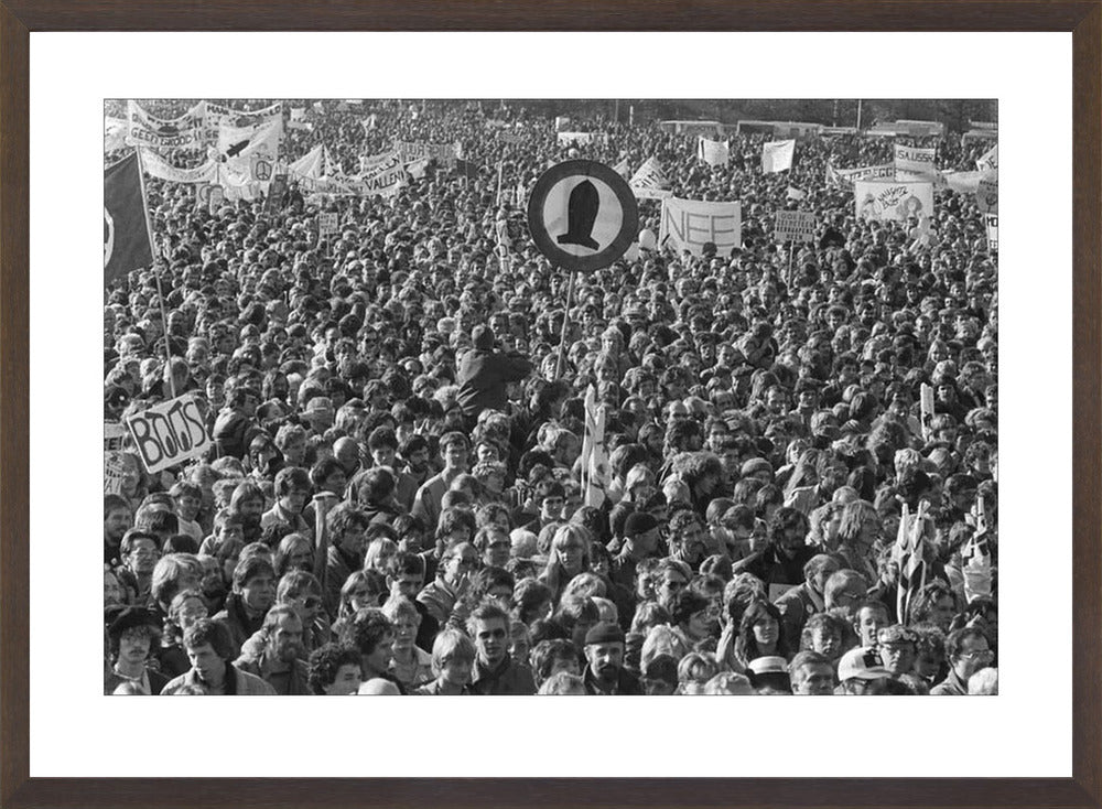 Vredesdemonstratie op het Malieveld - 1983