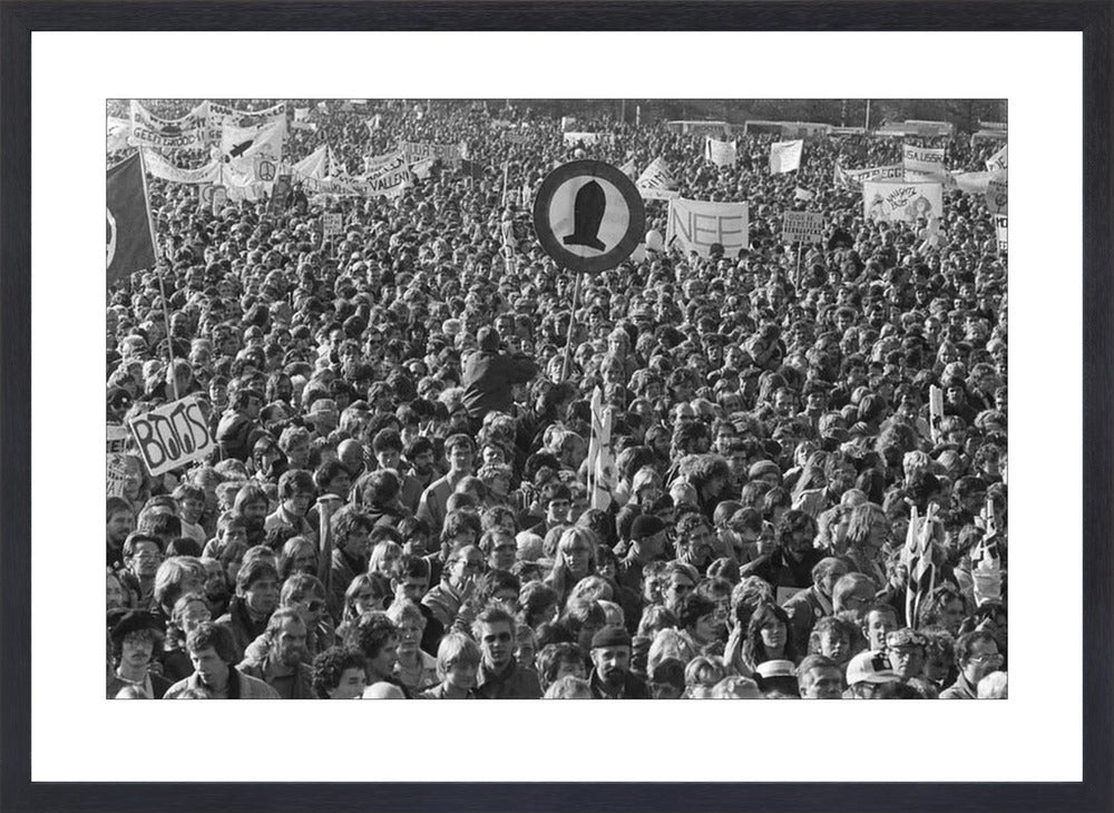 Vredesdemonstratie op het Malieveld - 1983
