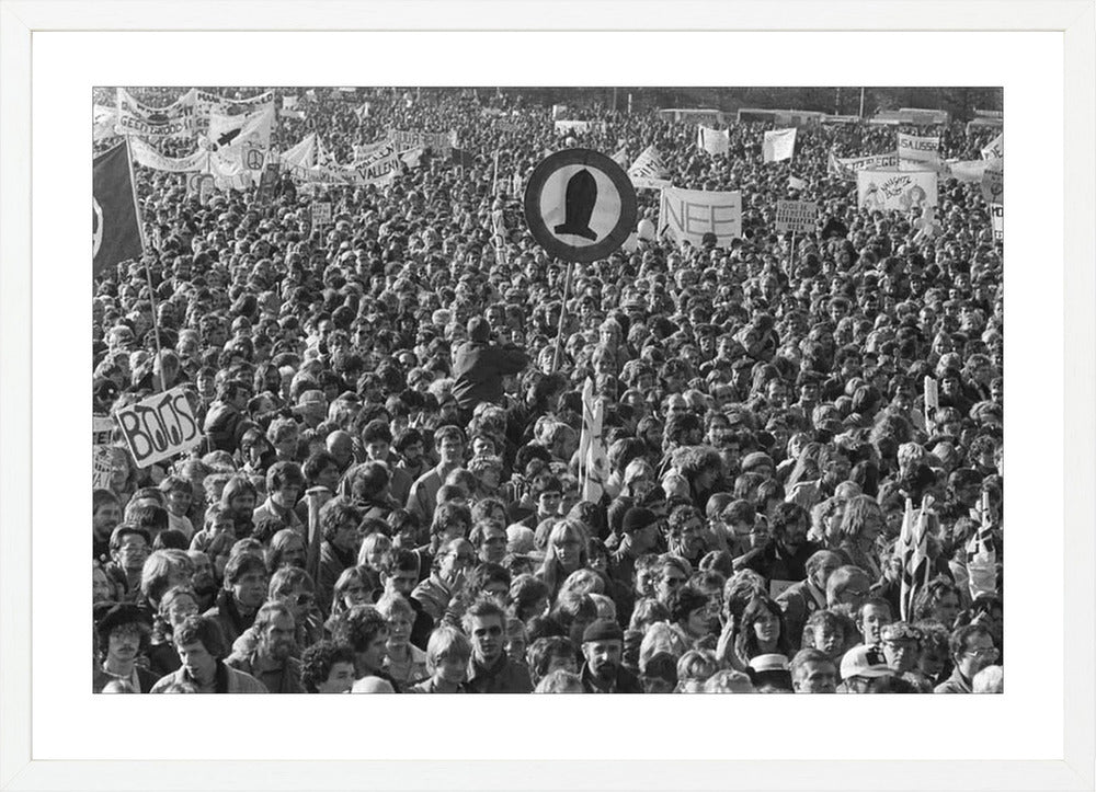 Vredesdemonstratie op het Malieveld - 1983