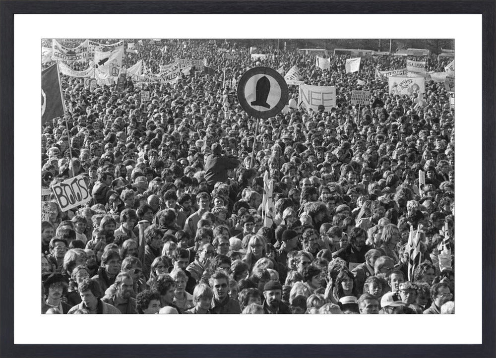 Vredesdemonstratie op het Malieveld - 1983