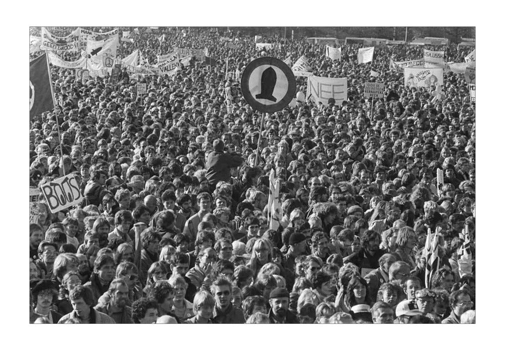 Vredesdemonstratie op het Malieveld - 1983