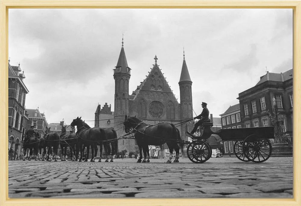 Koets op het Binnenhof - 1984